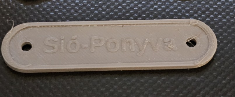 Sió-Ponyva alátét